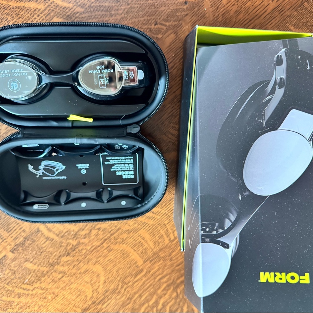 FORM Swim Goggles - Black Swim Trunks Accessory Case